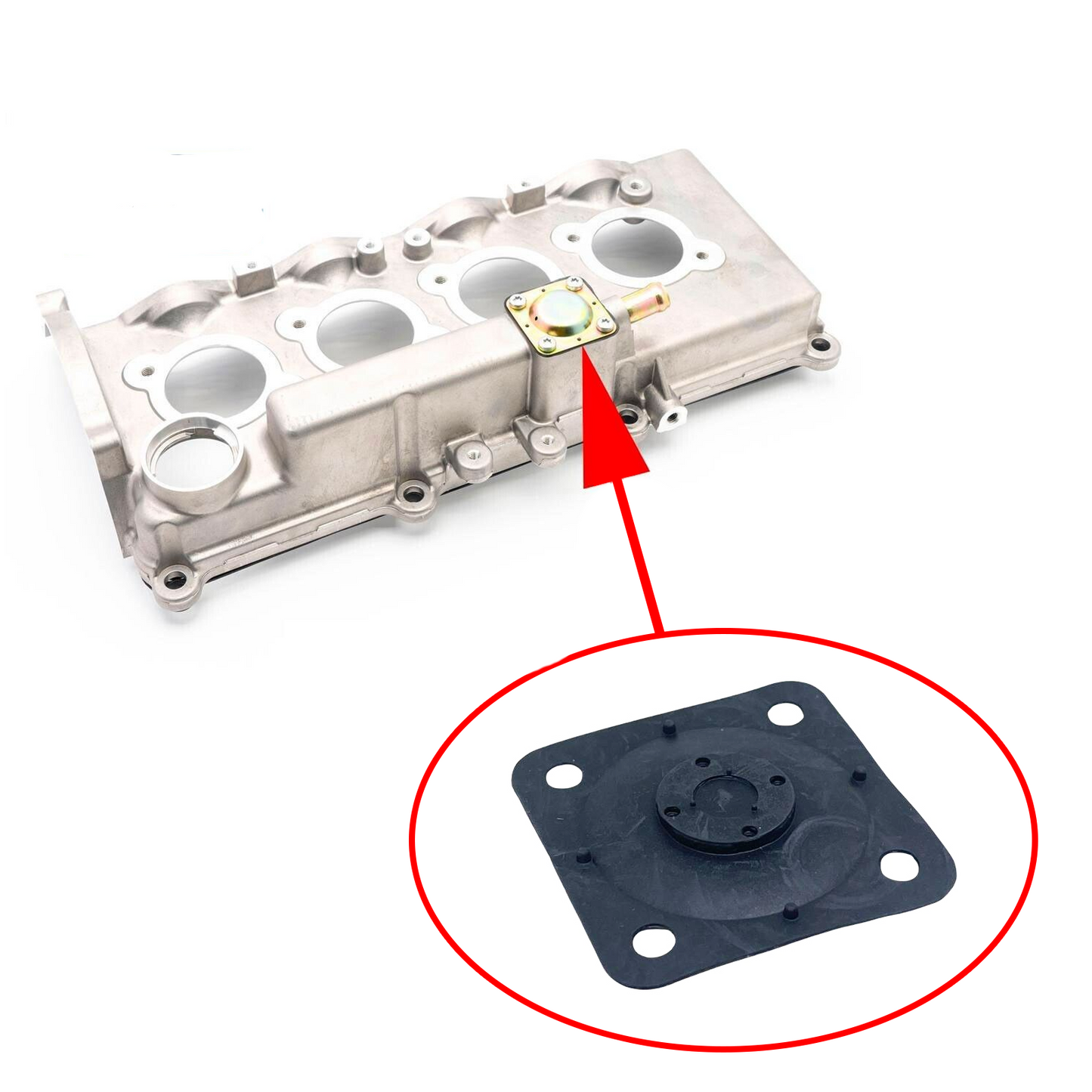 Zylinderkopfhaube Membrane für OPEL 1.7 CDTI