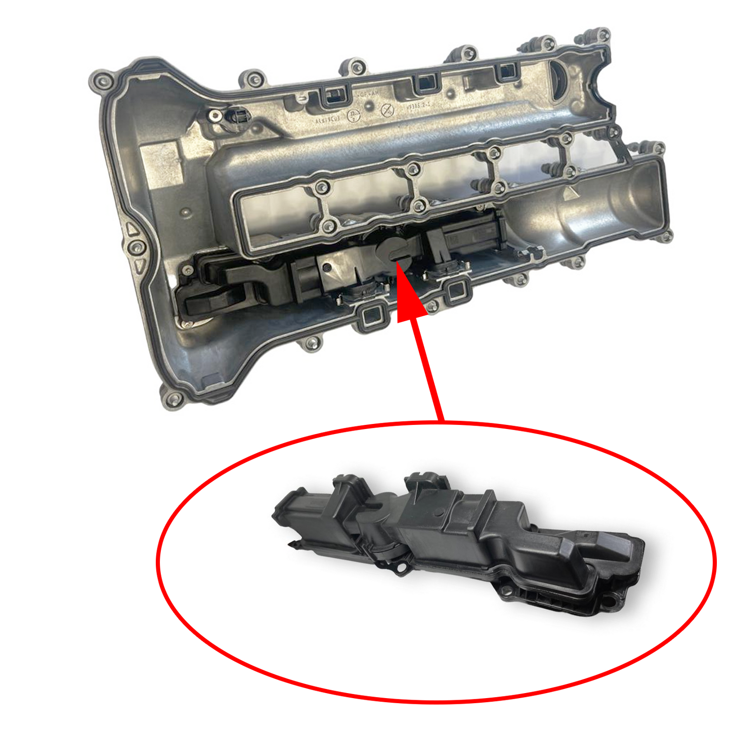 GM Opel Astra Insignia Ventildeckel Kurbelgehäuse 55596087 Valve Cover KGE PVC Repsatz