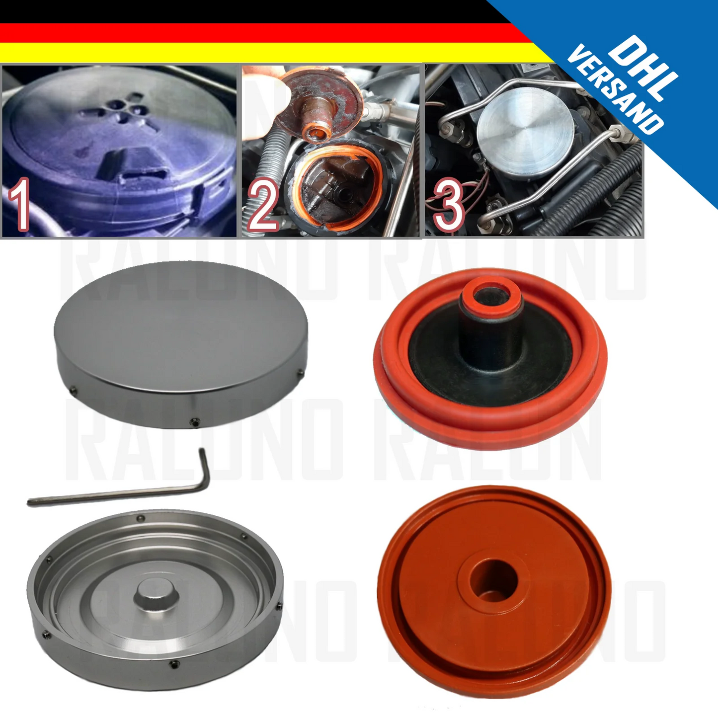 Kurbelgehäuseentlüftung Reparaturset für BMW N51 N52 N52N N52K N52T N53 KGE