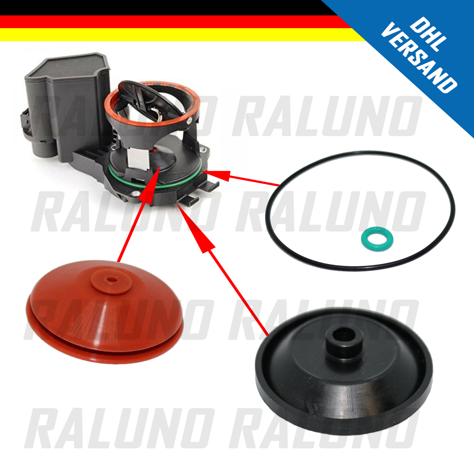 BMW DISA M43 M44 M42 M43tu 11611438404 Ventil Reparatur Membranen Luft