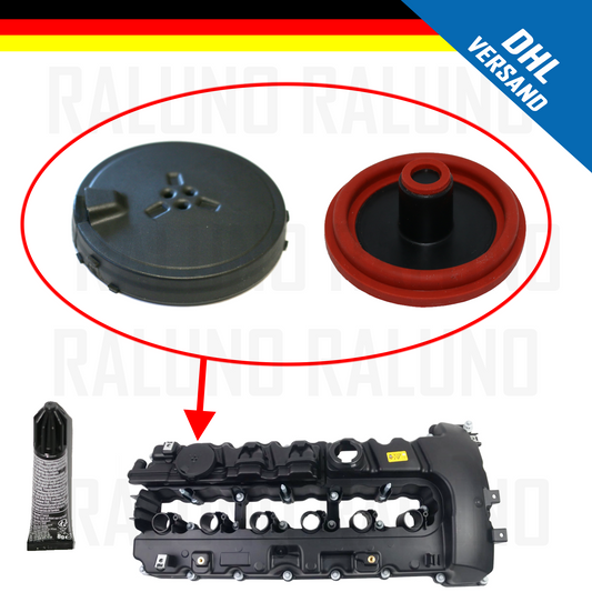 BMW N51 N52 N53 Membrane & Deckel Reparaturset Diagram 11127553626